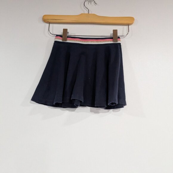 Petit Bateau Jersey Circle Skirt Navy Blue Size 5 - Picture 3 of 3